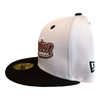 New Era Houston Astros Script 59FIFTY Fitted Hat Cap White 45 Year Patch