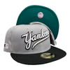 New Era New York Yankees Retro SP 59FIFTY Hat Cap Gray / Black