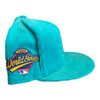 New Era Florida Marlins Corduroy 59FIFTY Fitted Hat Cap 1997 WS Side Patch