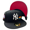 New Era New York Yankees Pride Flag Patch 59FIFTY FITTED Hat Red UV