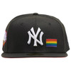 New Era New York Yankees Pride Flag Patch 59FIFTY FITTED Hat Red UV