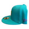 New Era Los Angeles Dodgers 59FIFTY Fitted Hat Cap Teal 50 Year Patch