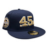 New Era Houston Astros 45's 59FIFTY Hat Cap 45 Year Anniversary Patch