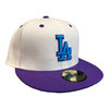 New Era Los Angeles Dodgers 59FIFTY Fitted Hat Cap Chrome