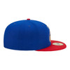 New Era Iowa Cubs X Marvel 59FIFTY Fitted Hat Cap Blue / Red MiLB