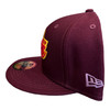 New Era Los Angeles LAKERS Icon Color Pack 59FIFTY Fitted Hat Maroon