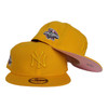 New Era New York Yankees 59FIFTY Fitted Hat Cap 1999 WS Pink Lemonade