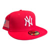 New Era New York Yankees 59FIFTY Fitted Hat Cap 9/11 US Flag Side Patch