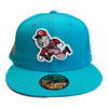 New Era Cincinnati Reds 59FIFTY Fitted Hat Teal 1970-2002 Side Patch