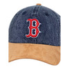 New Era Boston Red Sox Denim Wheat Pack Casual Classic Strapback Hat