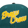 New Era Milwaukee Brewers Brew Crew 59FIFTY Hat Cap Cooler Side Patch