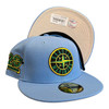 New Era Seattle Mariners 59FIFTY Fitted Hat Cap Light Blue 20 Year Patch