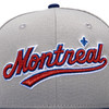 New Era Montreal Expos Script 59FIFTY Fitted Hat Cap 125th Year Side Patch