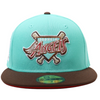 Anaheim Angels 59FIFTY Fitted Hat Cap Mint 50 Year Side Patch