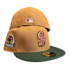 New Era Seattle Mariners 59FIFTY Fitted Hat Bronze 30th Year Anniversary