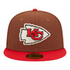 New Era Kansas City Chiefs Harvest 59FIFTY Fitted Hat 60 Seasons Patch