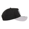 New Era Las Vegas Raiders 2-Tone Pinstripe 9FORTY A-Frame Snapback Pinstripe Hat