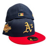 New Era Oakland A's Athletics 59FIFTY Fitted Hat Opening Ceremony 89 Patch