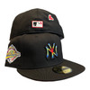 New Era New York Yankees Tie Dye 59FIFTY Hat Black 1996 World Series Patch