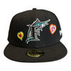 New Era Florida Marlins Chain Stitch 59FIFTY Fitted Hat