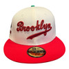 New Era Brooklyn Dodgers 59FIFTY Fitted Hat Cap  Ebbets Field NY Patch