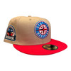 New Era Seattle Mariners 59FIFTY Fitted Hat Cap Tan 30th Year Side Patch