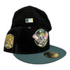 New Era Oakland Athletics 59FIFTY Fitted Hat Cap Velvet Pack 50 Year Patch