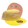 New Era Anaheim Angels 59FIFTY Hat Pink Lemonade Pack 50 Year Side Patch 