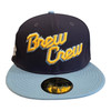 New Era Milwaukee Brewers Brew Crew 59FIFTY Hat 2002 All Star Game Patch