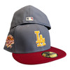 New Era Los Angeles Dodgers 59FIFTY Fitted Hat Cap 100th Season Side Patch