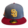 New Era San Diego Padres 59FIFTY Fitted Hat Cap 50th Season Side Patch