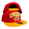 New Era Kansas City Chiefs Team Establish 9FIFTY Adjustable Snapback Hat