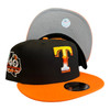 New Era Texas Rangers 9FIFTY Snapback Hat Fall Gradient 40th Season Side Patch