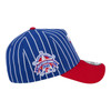 New Era Texas Rangers Pinstripe 9FORTY Snapback Hat 1995 All Star Game Patch