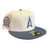 New Era Anaheim Angels 59FIFTY Fitted Hat Cap Wavy Chainstitch 50th Season