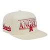 New Era Anaheim Angels Corduroy Golfer Adjustable Snapback Hat Cap - OSFM