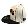 New Era San Francisco Giants Throwback Pinstripe 9FIFTY Snapback Hat Cap