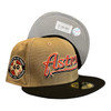 New Era Houston Astros Canvas Crown 59FIFTY Fitted Hat 40th Year Patch 7 3/4