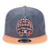 New Era Houston Astros Pigment Dye Golfer Snapback Hat Astrodome Side Patch