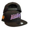 New Era Phoenix Suns The Valley 9FIFTY Snapback Hat Cap Black