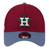 New Era Houston Astros Cherry 9FORTY Adjustable Snapback Hat Astros Side Patch