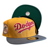 New Era Los Angeles Dodgers 9FIFTY Snapback Hat Panama Tan 88 World Series Patch
