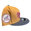 New Era Los Angeles Dodgers 9FIFTY Snapback Hat Panama Tan 88 World Series Patch