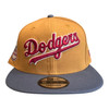 New Era Los Angeles Dodgers 9FIFTY Snapback Hat Panama Tan 88 World Series Patch