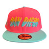 New Era San Diego Padres 59FIFTY Fitted Hat Vice City 2016 All Star Patch