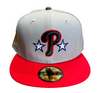 New Era Philadelphia Phillies P51 Pack 59FIFTY Hat Tuskegee Red Tails