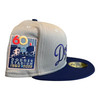 New Era Los Angeles Dodgers Pivot Mesh 59FIFTY Hat Cap 60 Year Side Patch