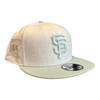 New Era San Francisco Giants Minty Breeze 9FIFTY Snapback Hat 50 Year Side Patch New Era San Francisco Giants Minty Breeze 9FIFTY Snapback Hat 50 Year Side Patch