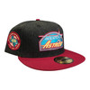 New Era Houston Astros 59FIFTY Fitted Hat Cap Vintage POP 40 Year Patch
