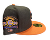 New Era Chicago Cubs 59FIFTY Hat Cap Mocha 1990 All Star Game Side Patch